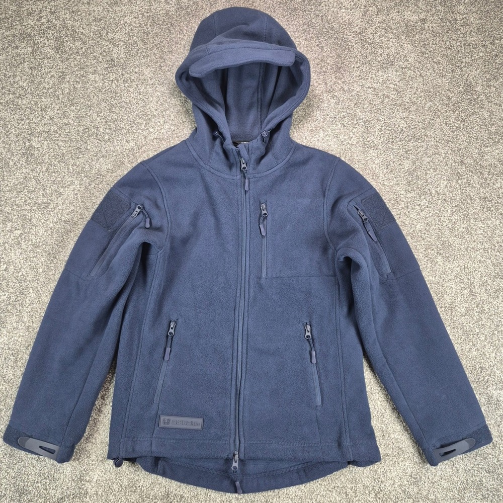 Baerskin Tactical Hoodie 3.0 Womens Small Navy Blue Full Zip Fleece Jacket